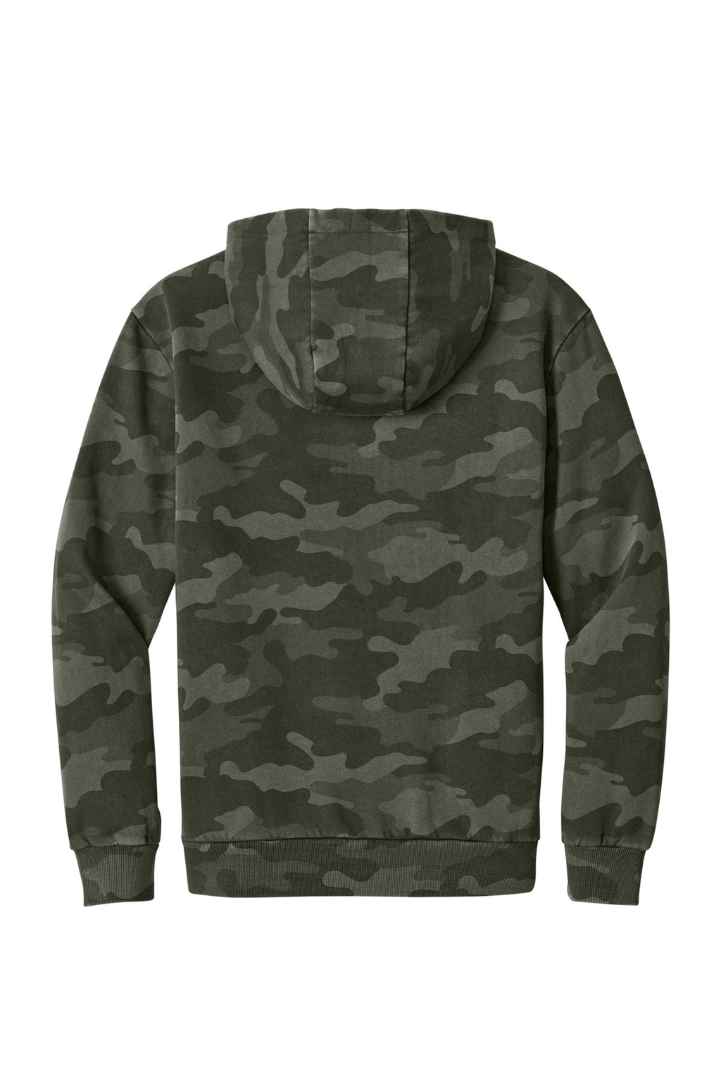 District Wash Camo Fleece Hoodie DT2200C