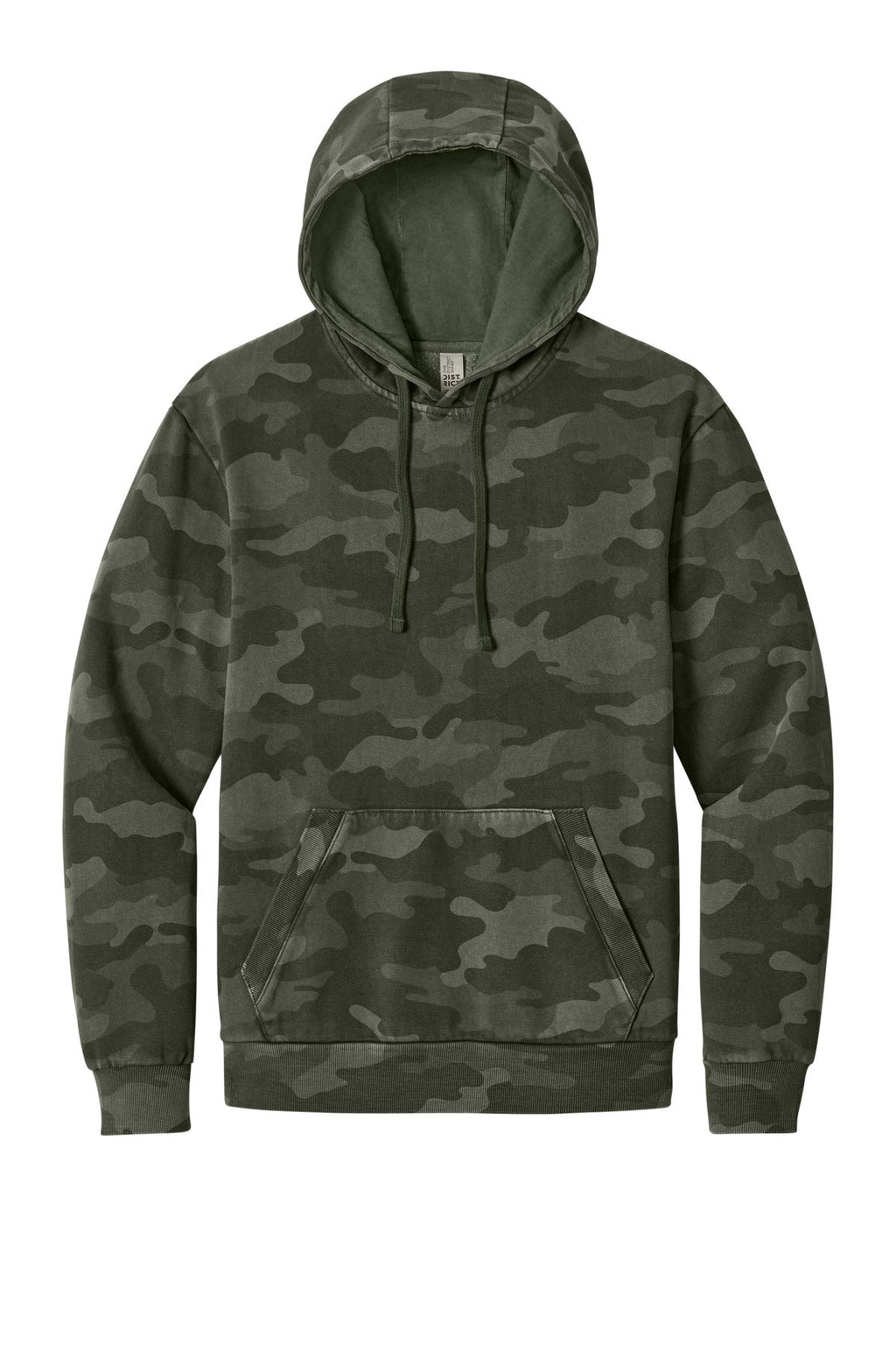 District Wash Camo Fleece Hoodie DT2200C