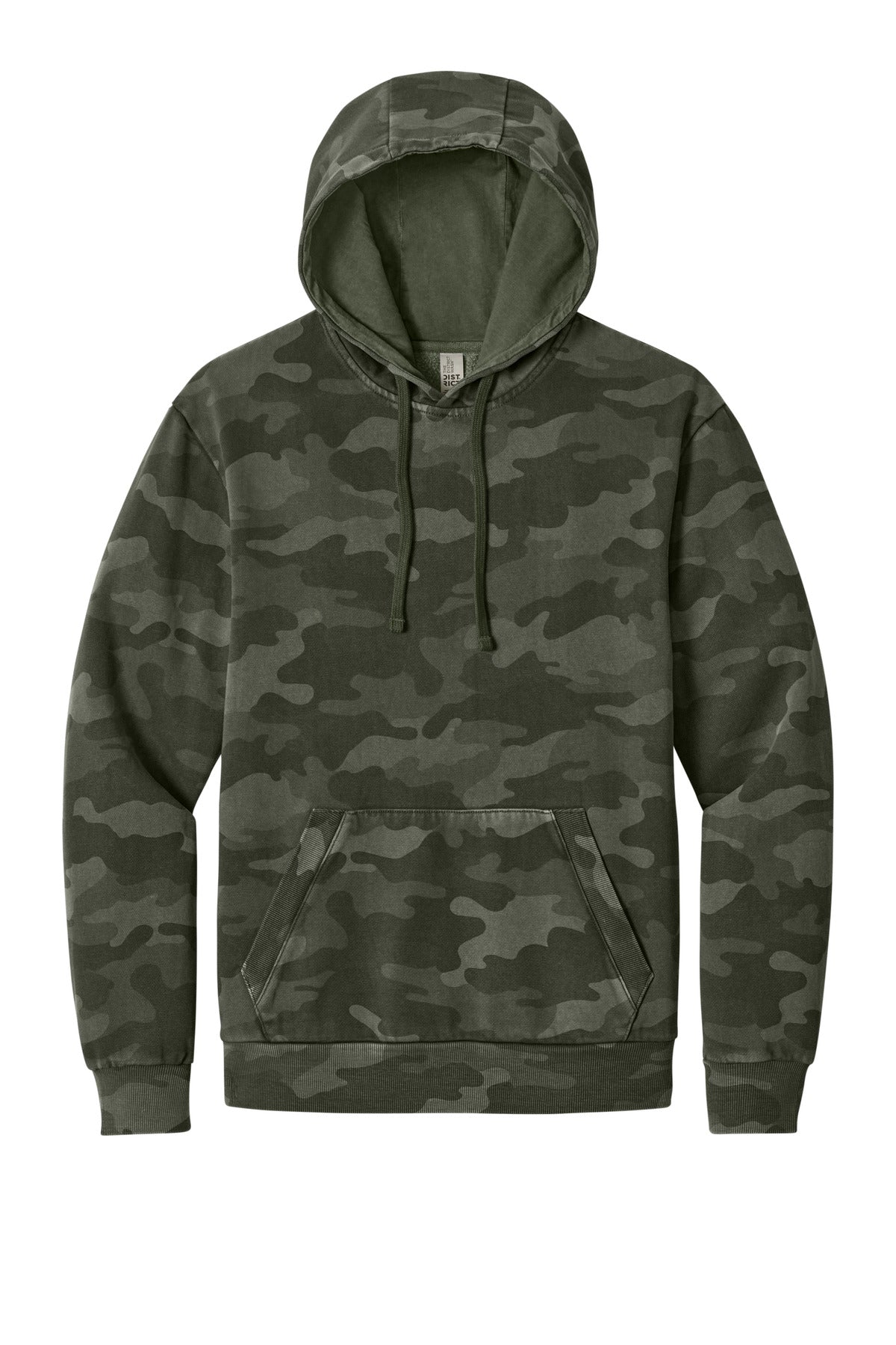 District Wash Camo Fleece Hoodie DT2200C