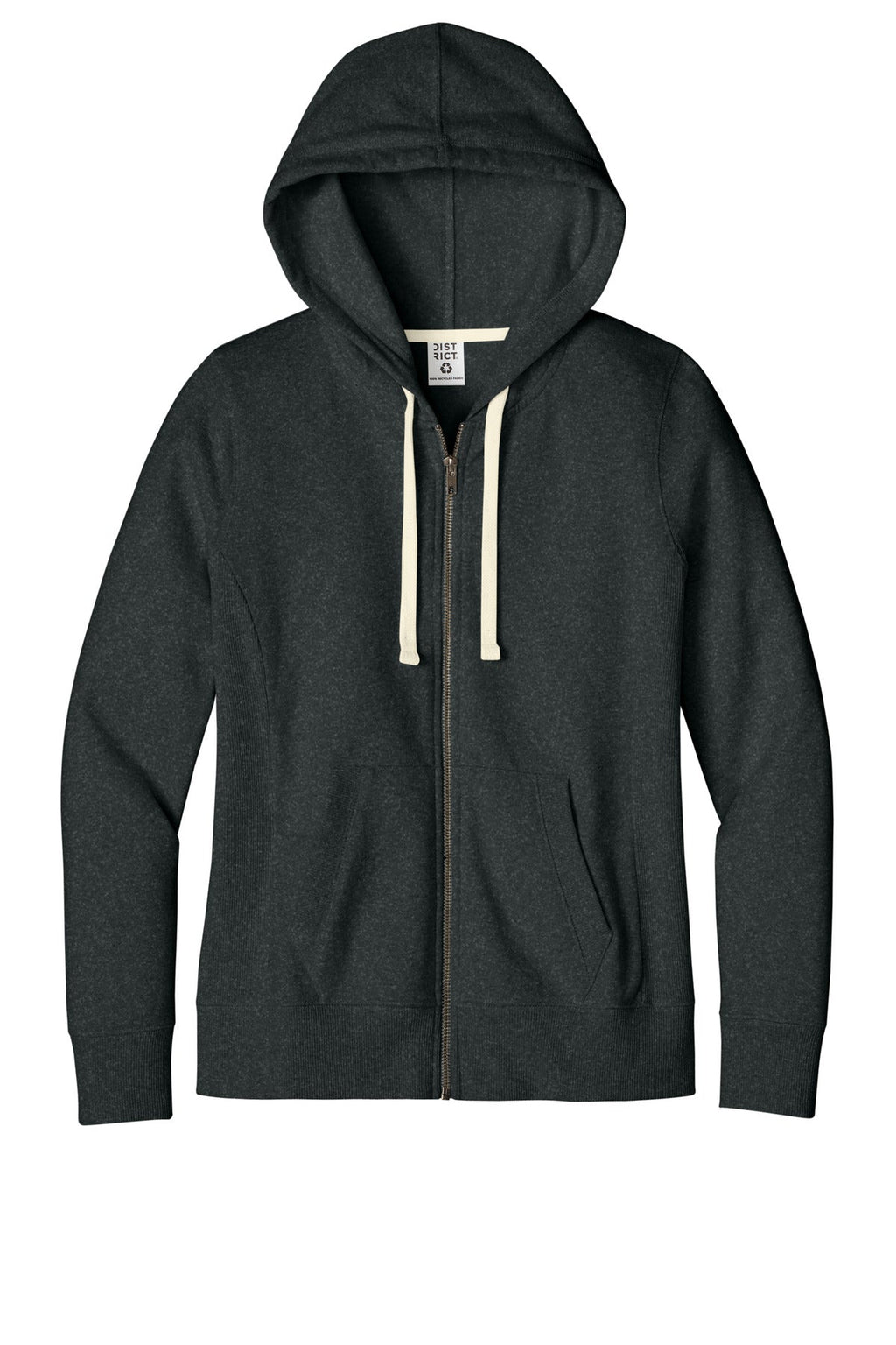 District Women's Re-FleeceFull-Zip Hoodie DT8103