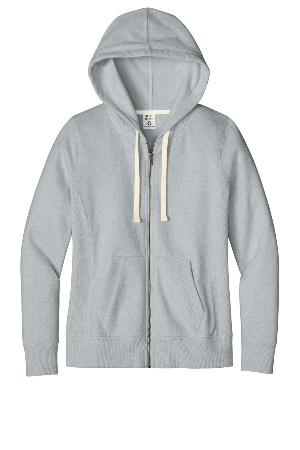 District Women's Re-FleeceFull-Zip Hoodie DT8103