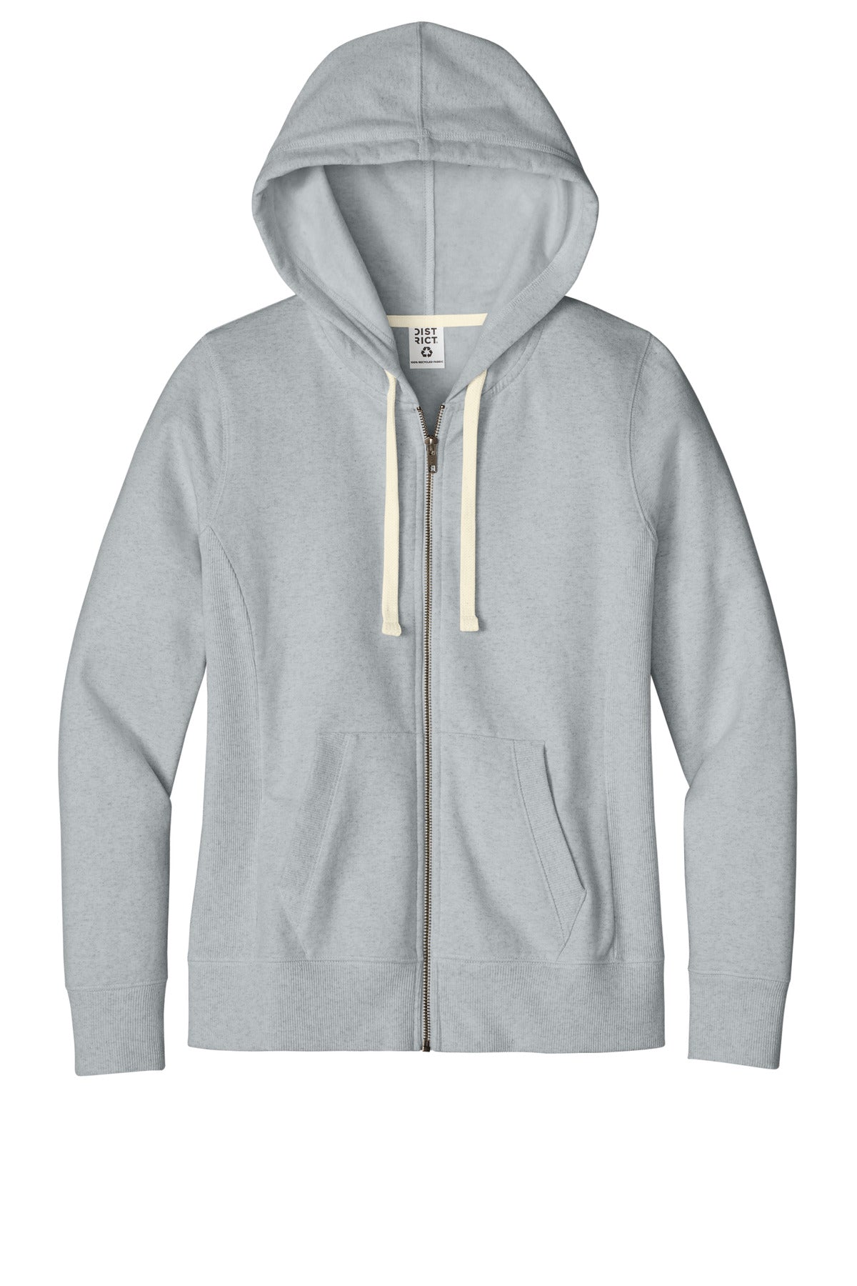 District Women's Re-FleeceFull-Zip Hoodie DT8103