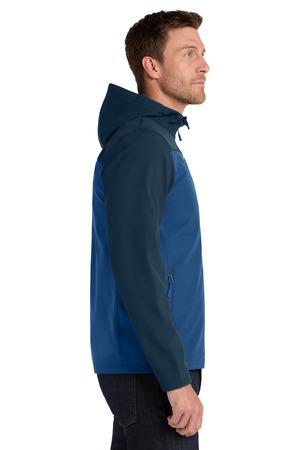 Port Authority Hooded Core Soft Shell Jacket. J335