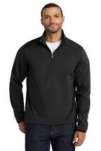 Port Authority Active 1/2-Zip Soft Shell Jacket. J716