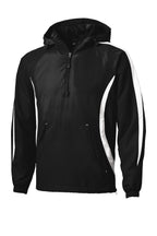 Sport-Tek Colorblock Raglan Anorak. JST63