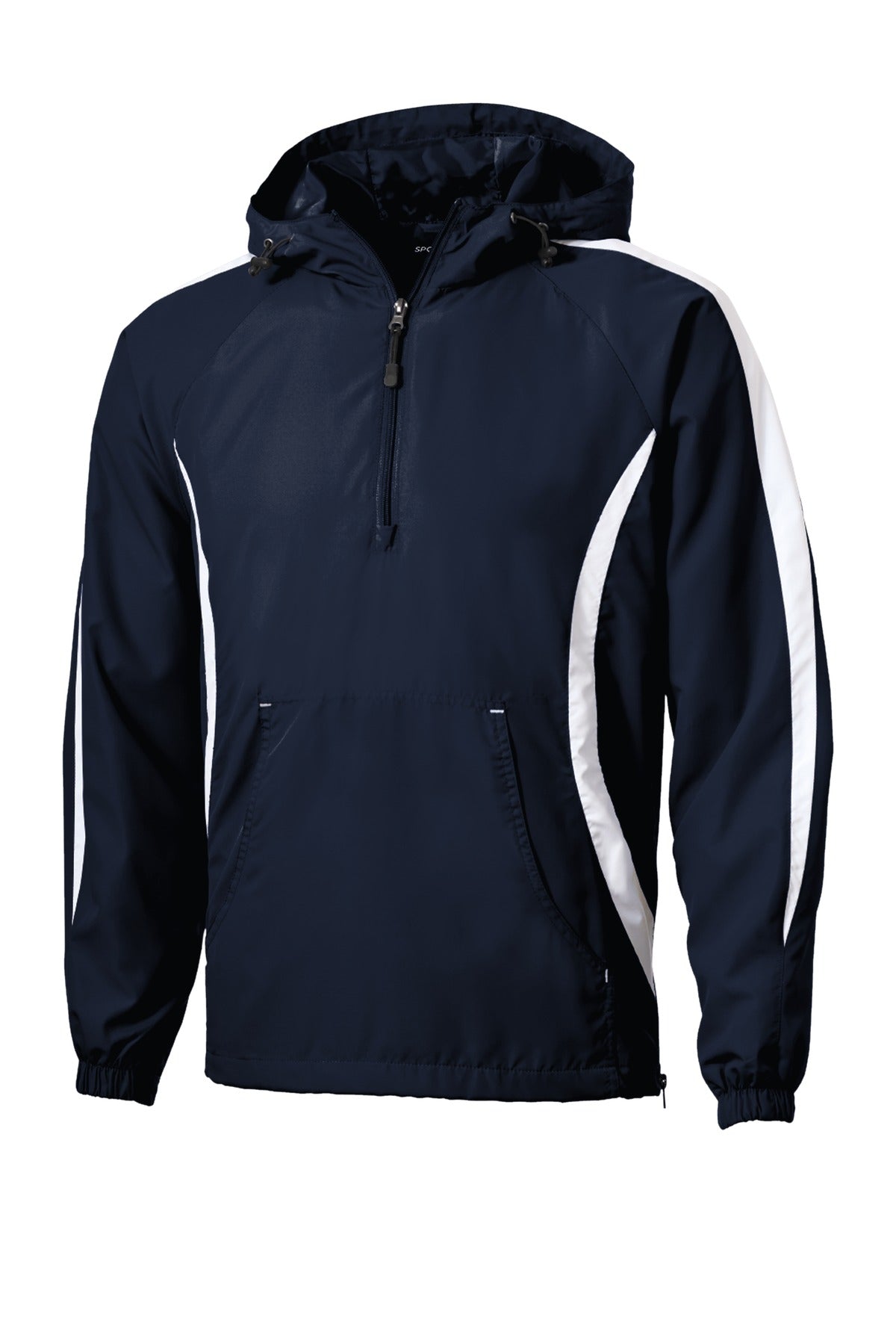Sport-Tek Colorblock Raglan Anorak. JST63