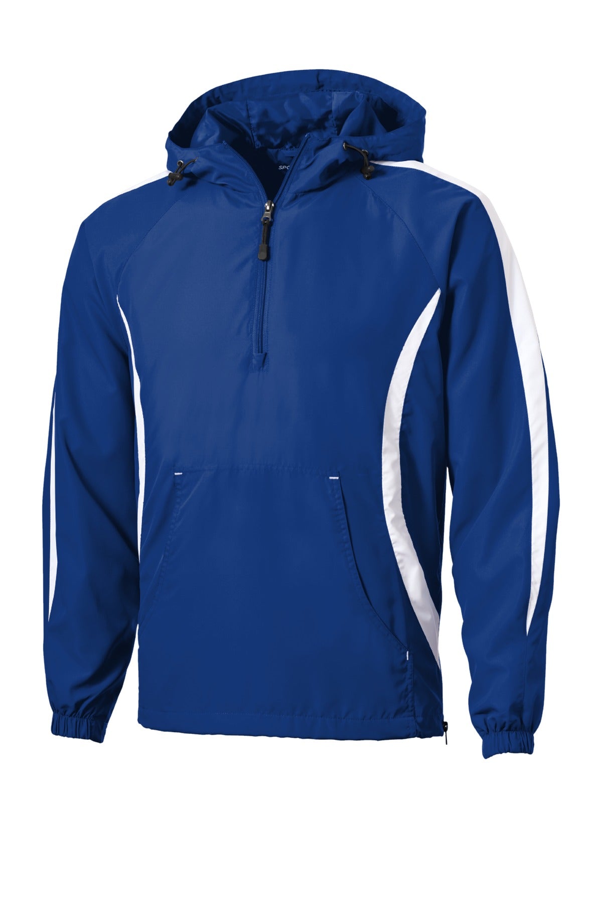 Sport-Tek Colorblock Raglan Anorak. JST63