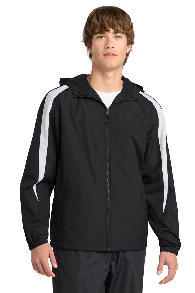 Sport-Tek Fleece-Lined Colorblock Jacket. JST81