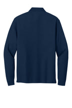 Port Authority Long Sleeve Silk Touch Polo with Pocket.  K500LSP