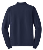 Port Authority Silk Touch Long Sleeve Polo.  K500LS