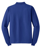 Port Authority Silk Touch Long Sleeve Polo.  K500LS
