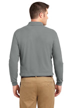 Port Authority Silk Touch Long Sleeve Polo.  K500LS