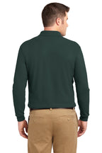 Port Authority Silk Touch Long Sleeve Polo.  K500LS