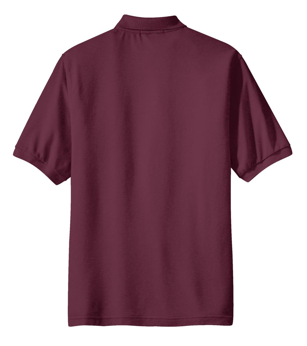 Port Authority Silk Touch Polo with Pocket.  K500P