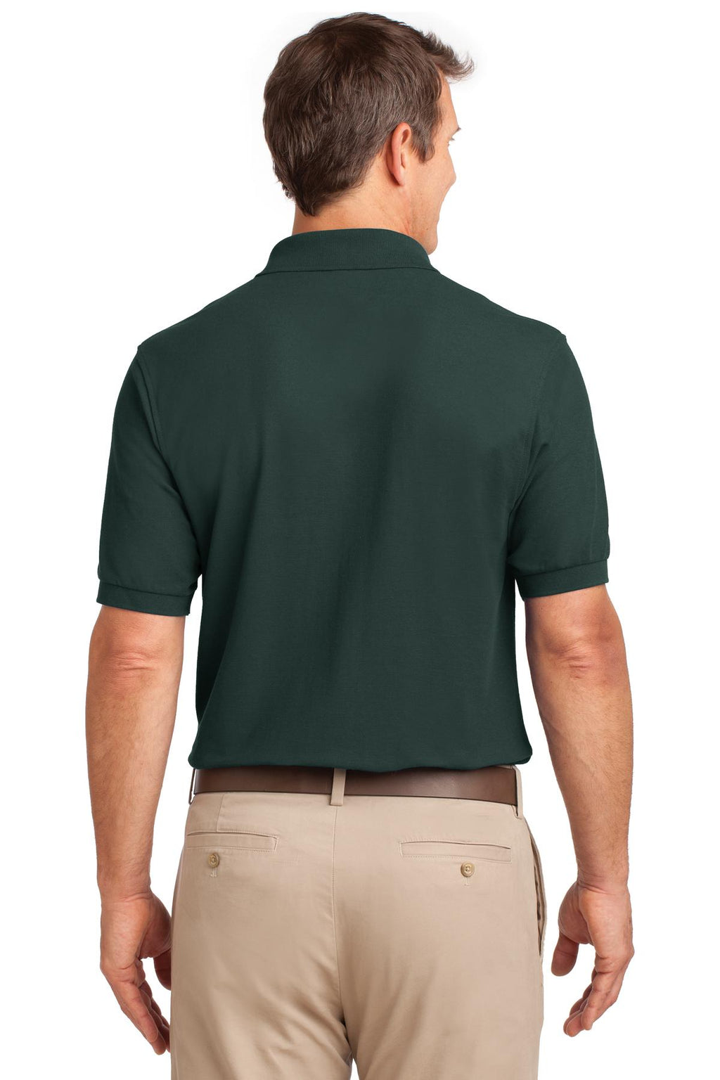 Port Authority Silk Touch Polo with Pocket.  K500P