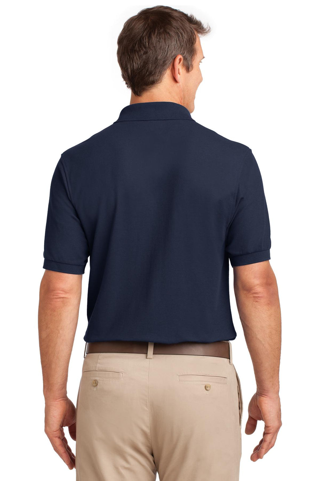 Port Authority Silk Touch Polo with Pocket.  K500P