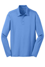 Port Authority Silk Touch Performance Long Sleeve Polo. K540LS
