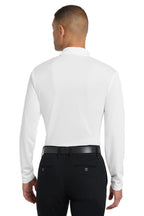 Port Authority Silk Touch Performance Long Sleeve Polo. K540LS