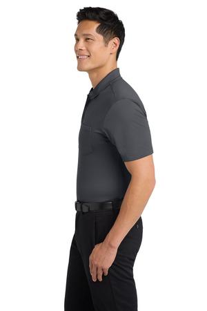 Port Authority Silk Touch Performance Pocket Polo. K540P