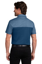 Port Authority Fine Pique Blend Blocked Polo K831