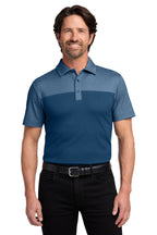 Port Authority Fine Pique Blend Blocked Polo K831