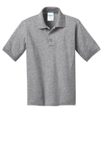 Port & Co Youth Core Blend Jersey Knit Polo. KP55Y