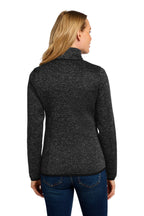 Port Authority Women's Sweater Fleece Jacket. L232