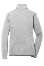 Port Authority Women's Sweater Fleece Jacket. L232
