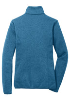 Port Authority Women's Sweater Fleece Jacket. L232
