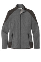 Port Authority  Women's Grid Fleece Jacket. L239