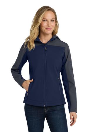 Port Authority Women's Hooded Core Soft Shell Jacket. L335