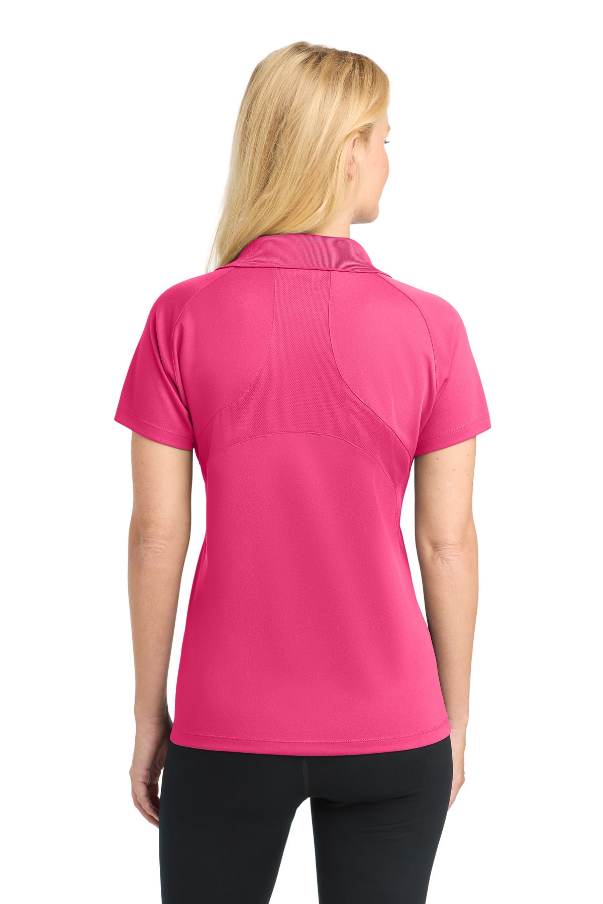 Sport-Tek Women's Dri-Mesh Pro Polo. L474
