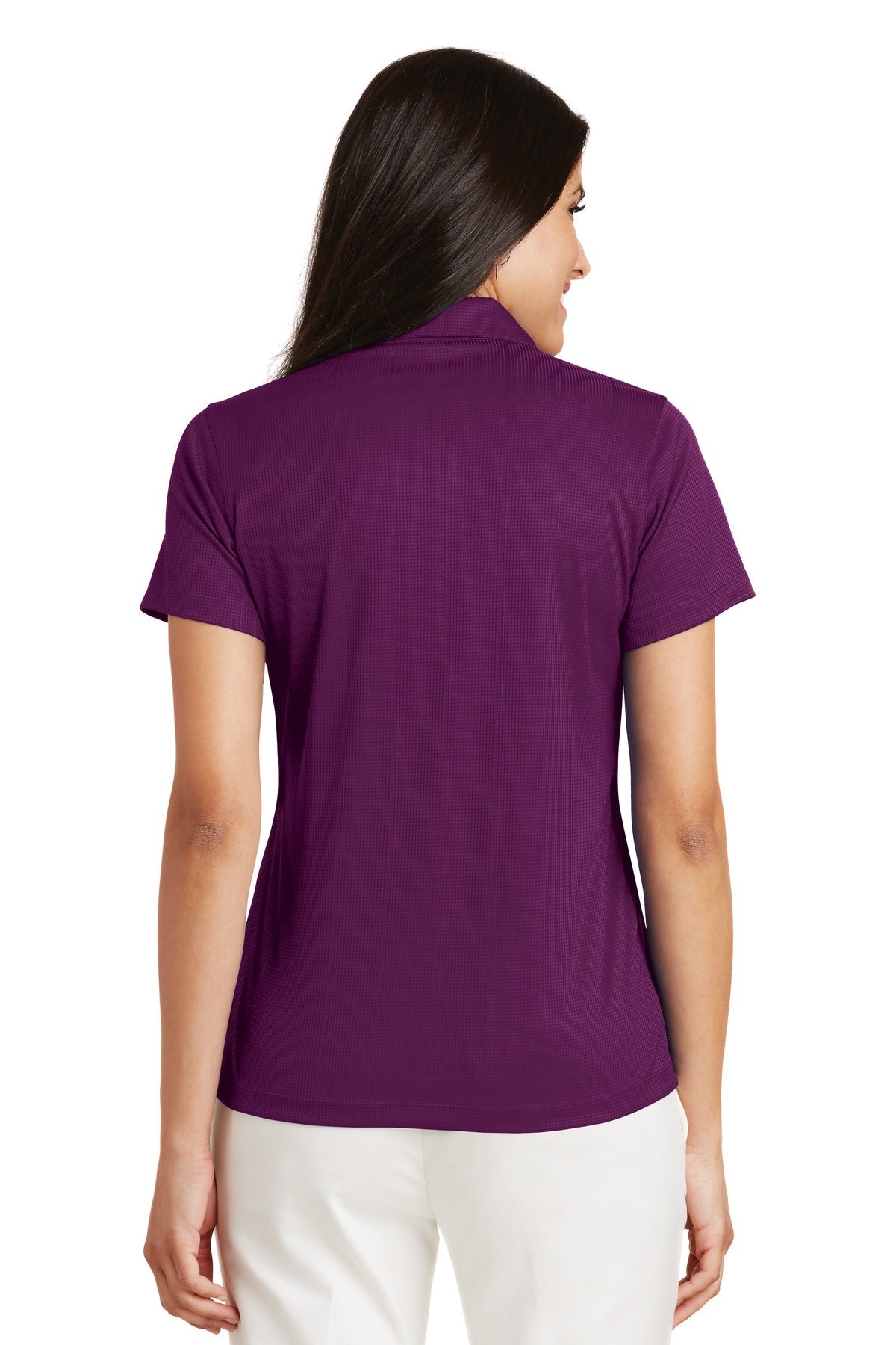 Port Authority Women's Performance Fine Jacquard Polo. L528