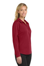 Port Authority  Women's Silk Touch   Performance Long Sleeve Polo. L540LS