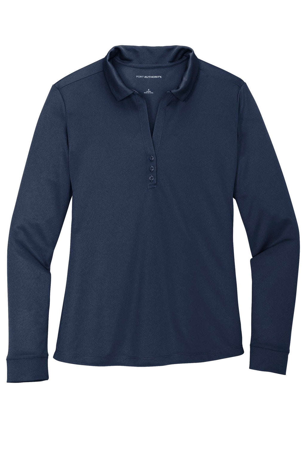 Port Authority  Women's Silk Touch   Performance Long Sleeve Polo. L540LS
