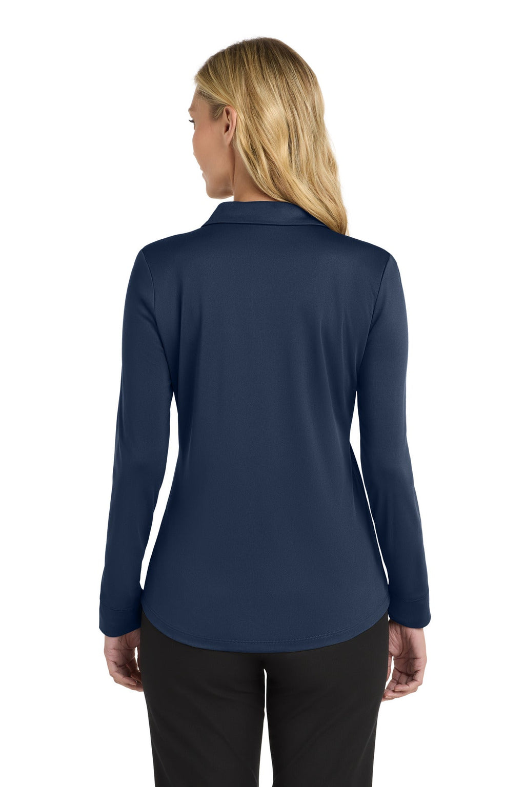 Port Authority  Women's Silk Touch   Performance Long Sleeve Polo. L540LS