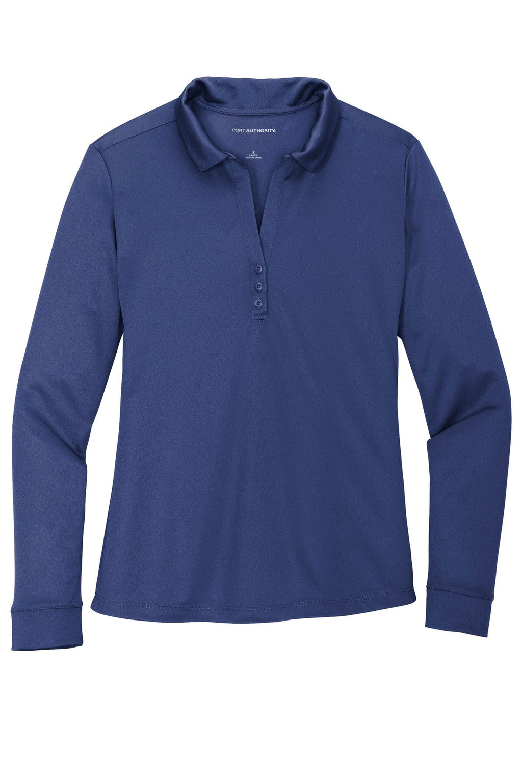 Port Authority  Women's Silk Touch   Performance Long Sleeve Polo. L540LS