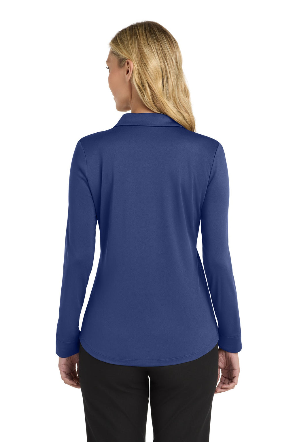 Port Authority  Women's Silk Touch   Performance Long Sleeve Polo. L540LS