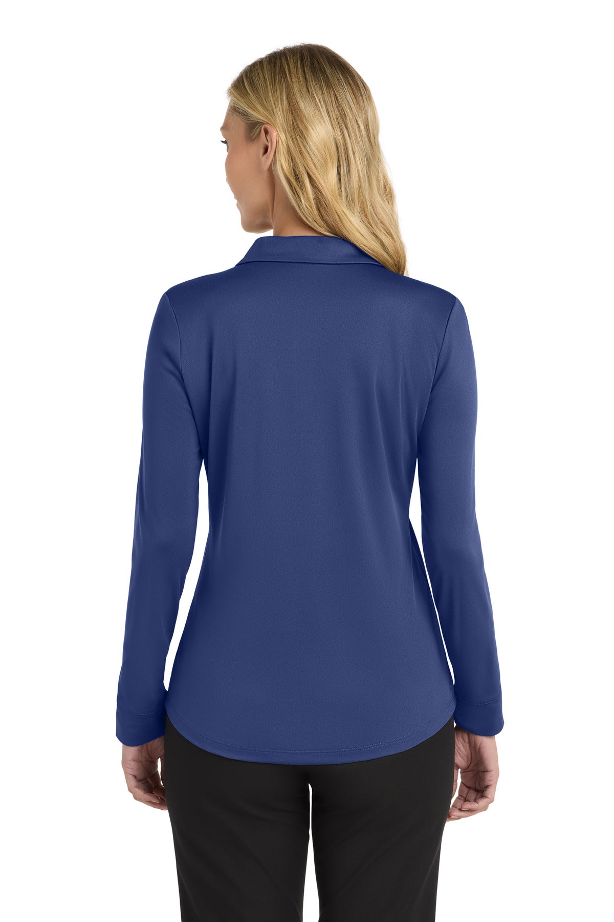 Port Authority  Women's Silk Touch   Performance Long Sleeve Polo. L540LS