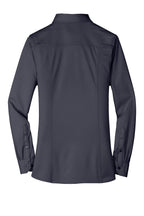Port Authority Women's Dimension Knit Dress Shirt. L570