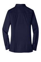 Port Authority Women's Dimension Knit Dress Shirt. L570