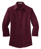 Port Authority Women's 3/4-Sleeve Easy Care Shirt. L612