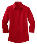 Port Authority Women's 3/4-Sleeve Easy Care Shirt. L612