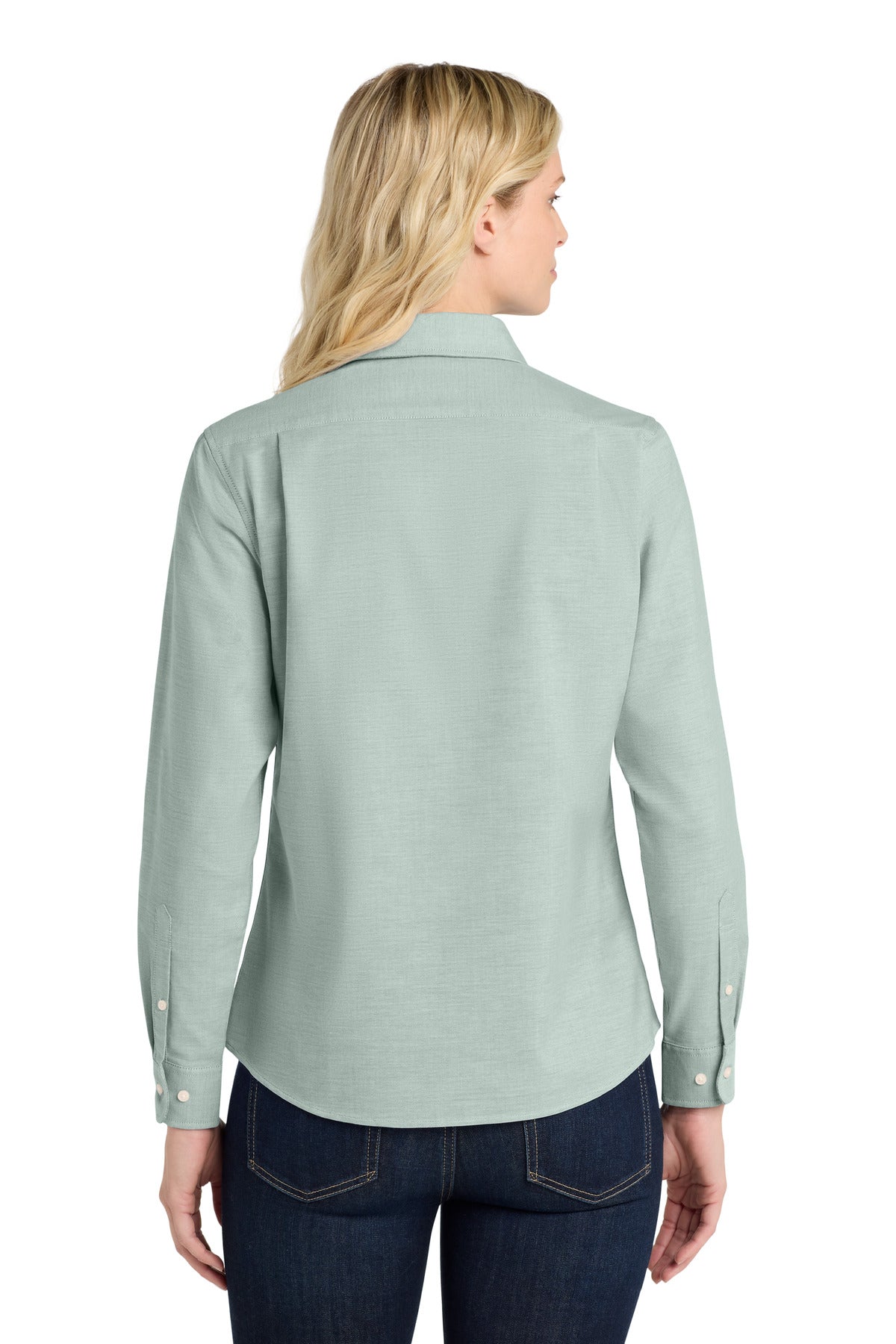 Port Authority Women's SuperPro Oxford Shirt. L658
