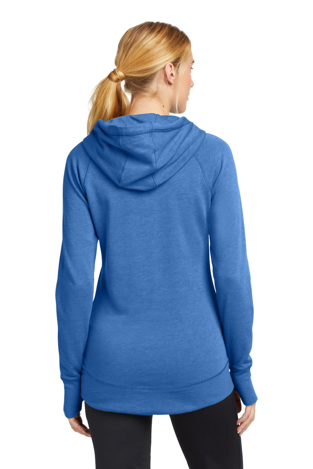 New Era  Women's Tri-Blend Fleece Pullover Hoodie. LNEA510