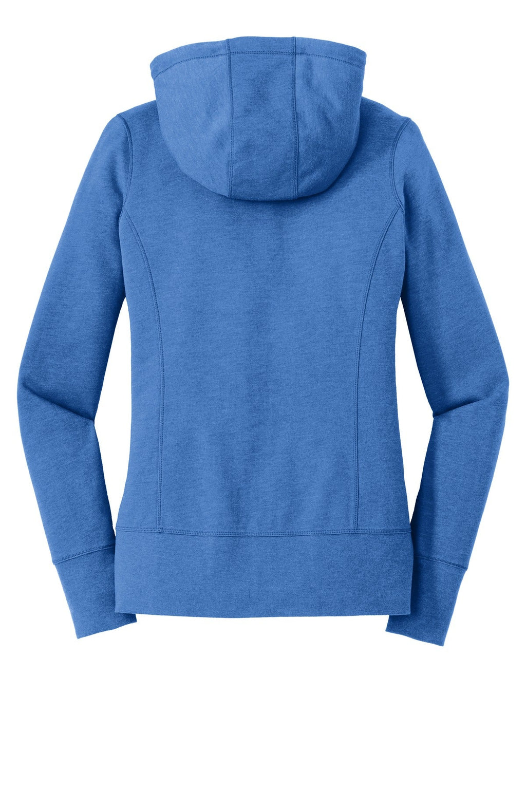 New Era  Women's Tri-Blend Fleece Full-Zip Hoodie. LNEA511