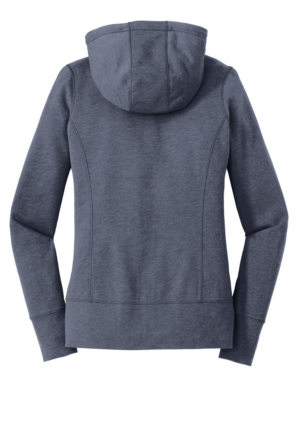 New Era  Women's Tri-Blend Fleece Full-Zip Hoodie. LNEA511