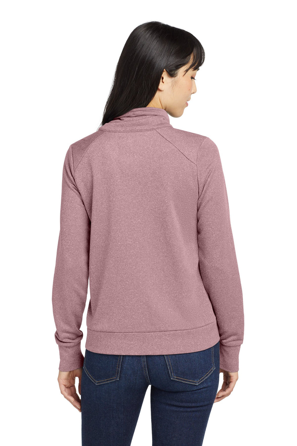 New Era Women's Performance Terry Full-Zip Cowl LNEA530