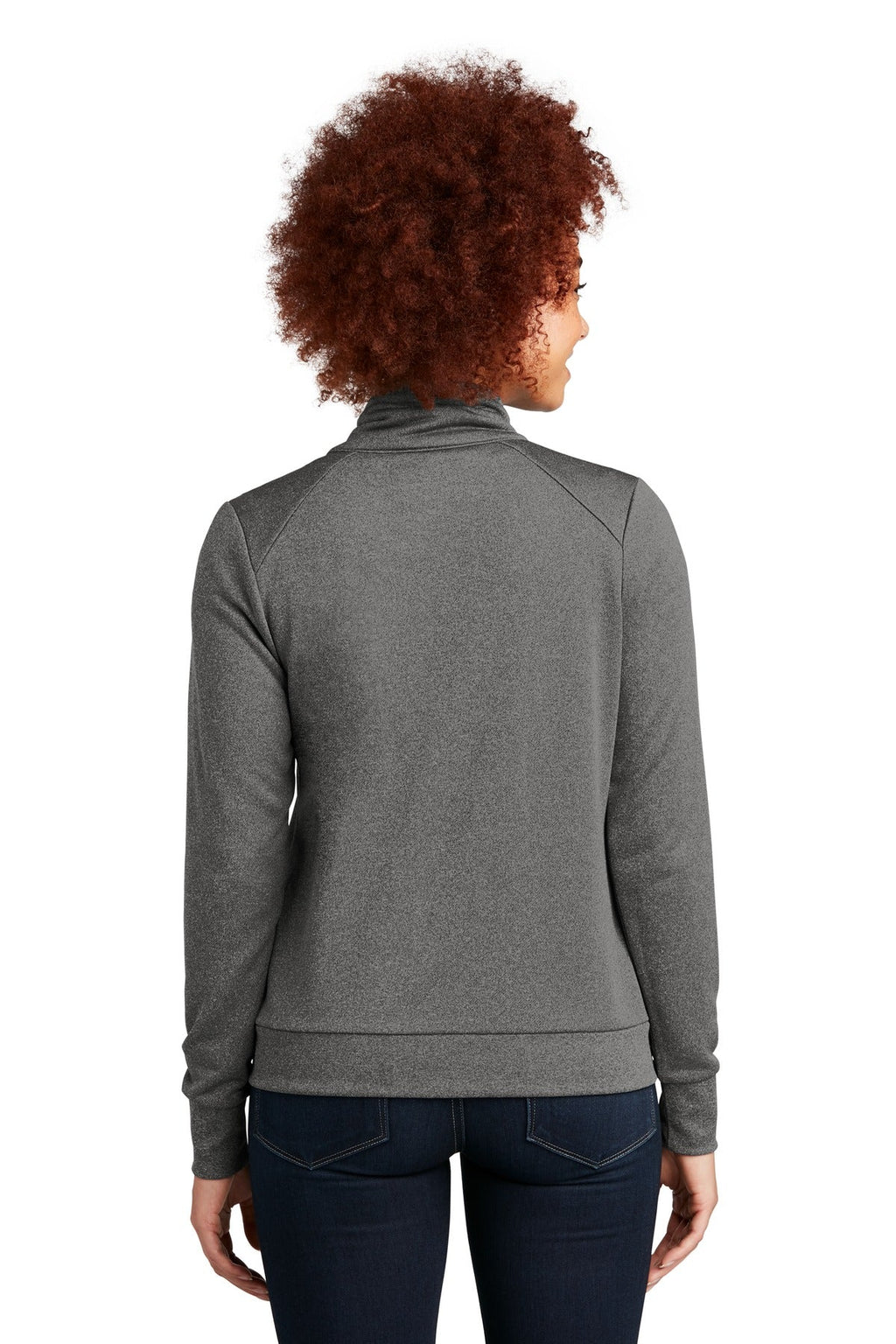 New Era Women's Performance Terry Full-Zip Cowl LNEA530