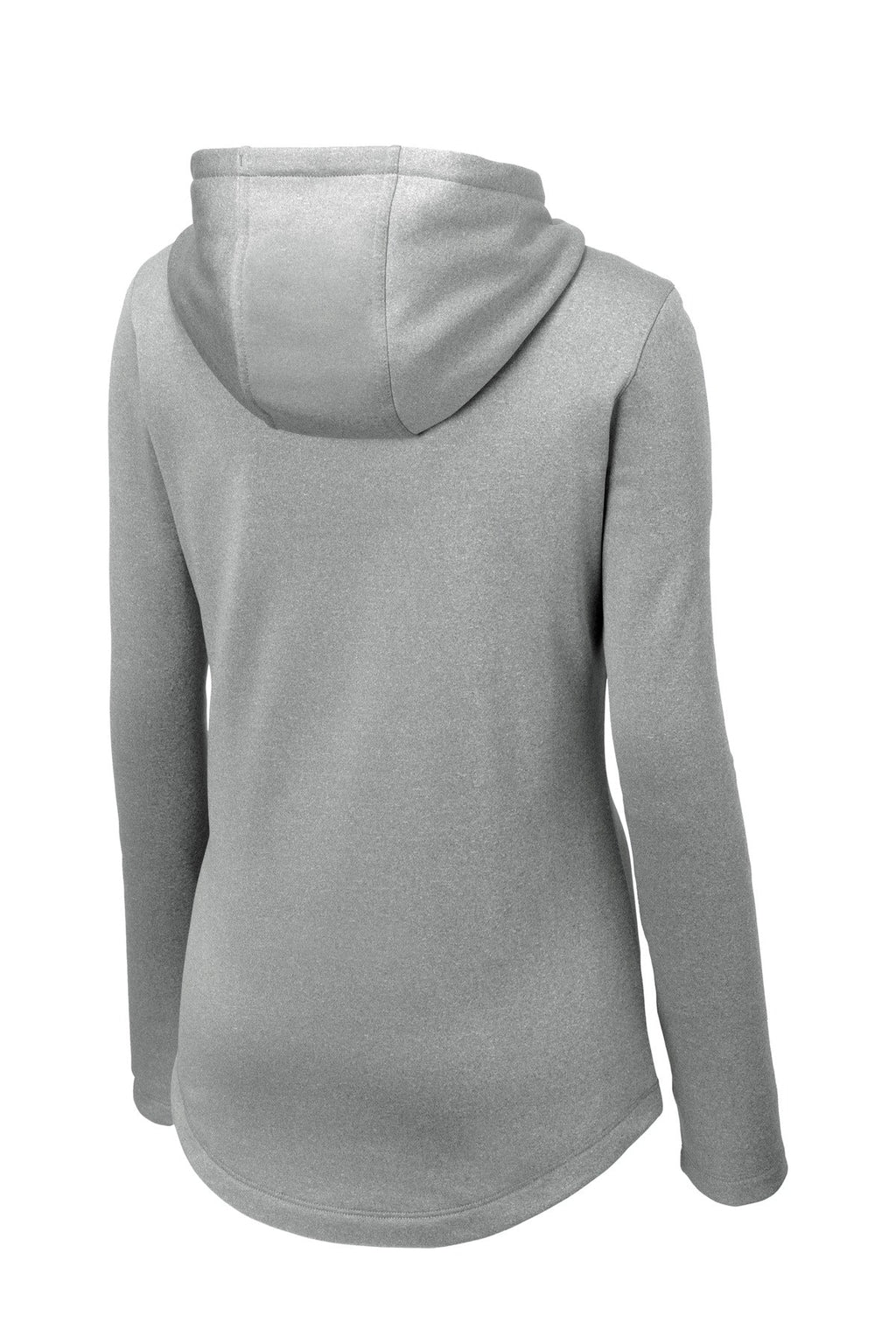 Sport-Tek  Women's PosiCharge  Sport-Wick  Heather Fleece Hooded Pullover. LST264